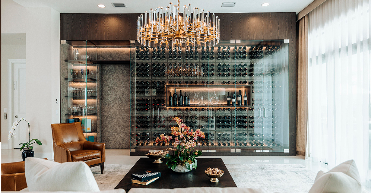 CellArtus custom wine cellar craftsmanship detail