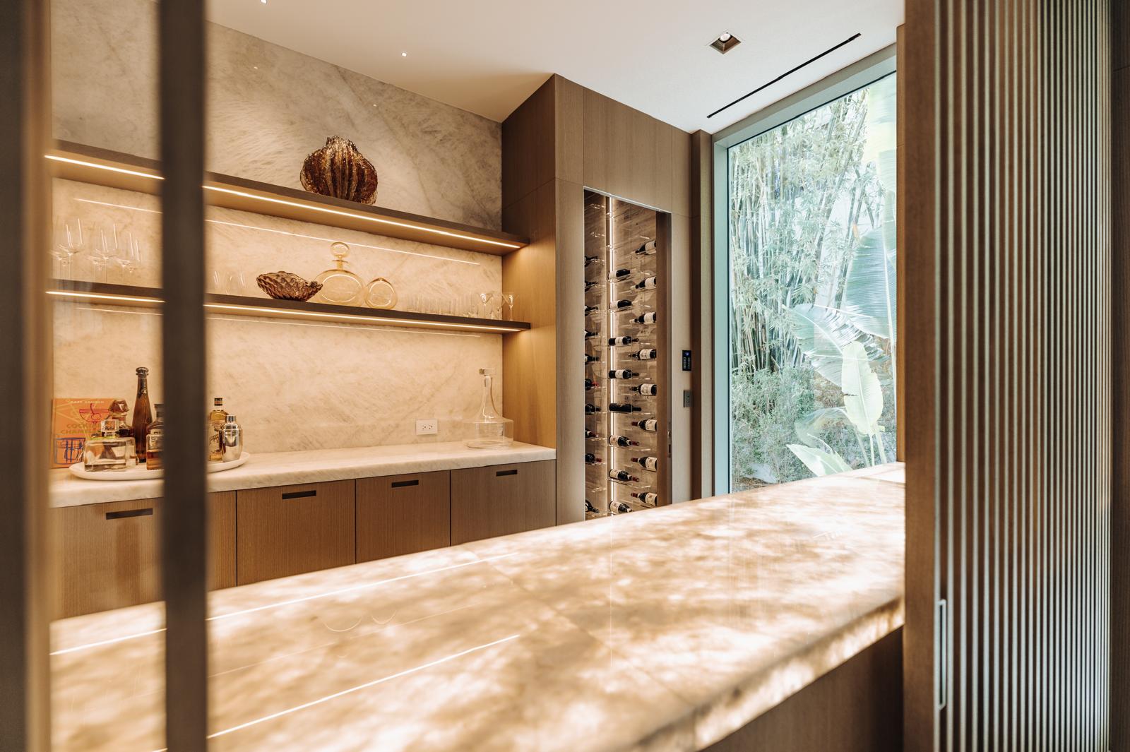 Custom wine cellar for home by CellArtus