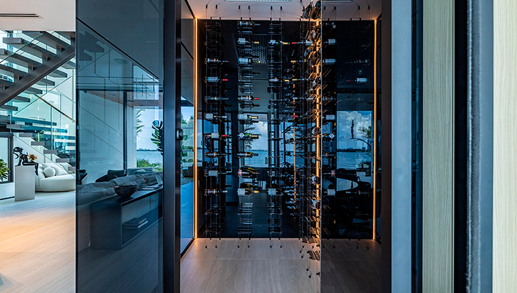 Venetian Islands wine cellar project on Instagram