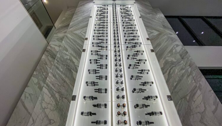 CellArtus wine wall project on Instagram