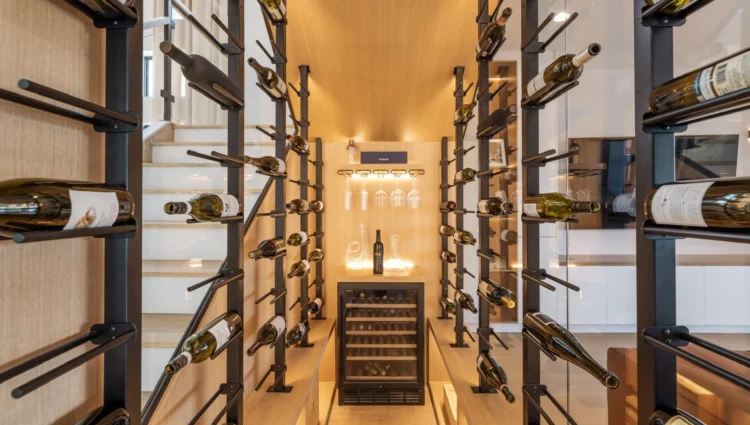 82 Lotus Boca Raton custom wine cellar by CellArtus